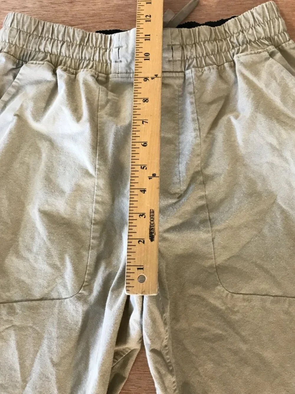 Lululemon ABC Athletic Jogger Men M Brown Mid Rise Zip Pocket Tie Waist Sports